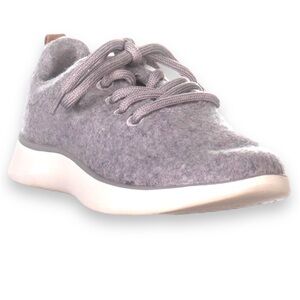 Dr Scholl’s Free Step Lace Up Trainer Sneaker Light Gray